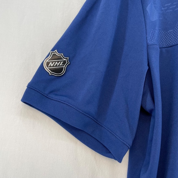 NHL Authentic Pro Fanatics Tampa Bay Lightning Polo Men’s Size Large - Picture 15 of 16